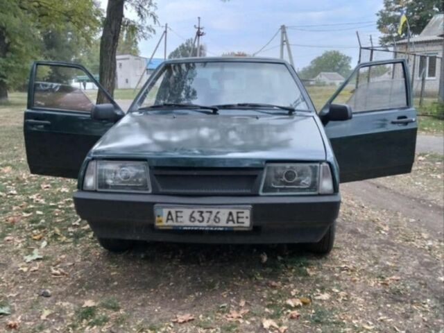 ВАЗ 21099 2000 в Новомосковске на Automoto.ua Зеленый ВАЗ 21099, объемом двигателя 1.5 л и пробегом 5 тыс. км за 1400 $, фото 4 на Automoto.ua