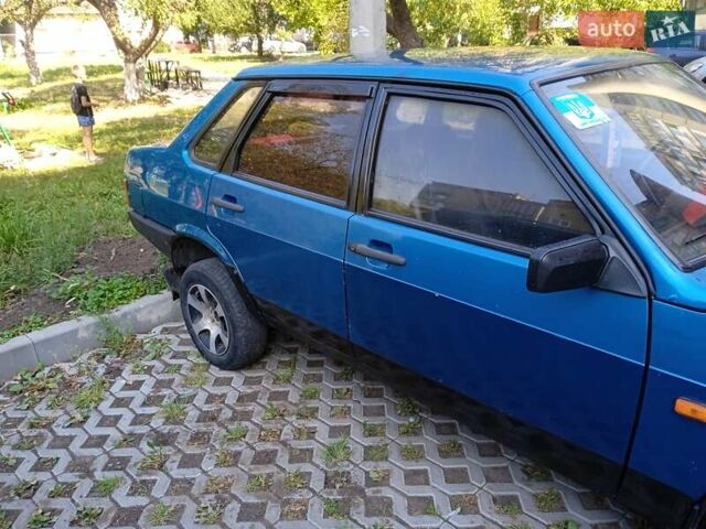 Зелений ВАЗ 21099, об'ємом двигуна 1.5 л та пробігом 195 тис. км за 1000 $, фото 1 на Automoto.ua