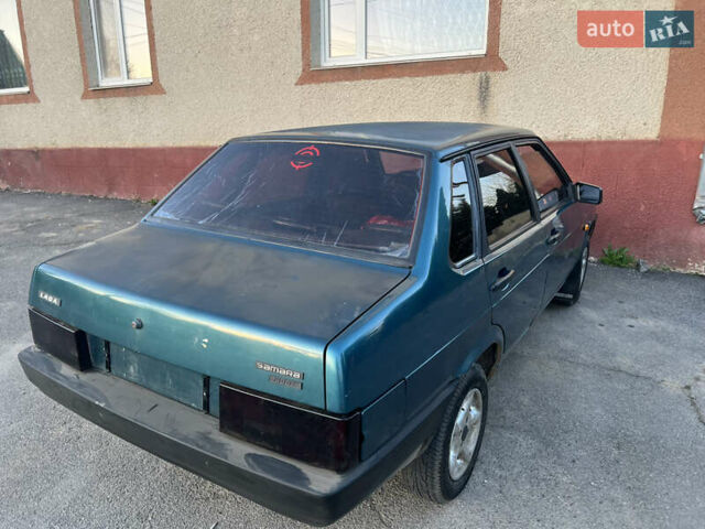 Зеленый ВАЗ 21099, объемом двигателя 1.5 л и пробегом 159 тыс. км за 1150 $, фото 7 на Automoto.ua