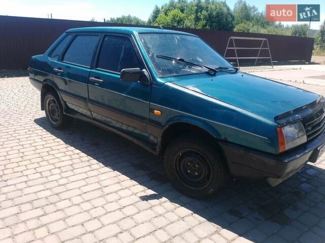 Зелений ВАЗ 21099, об'ємом двигуна 1.5 л та пробігом 141 тис. км за 850 $, фото 3 на Automoto.ua
