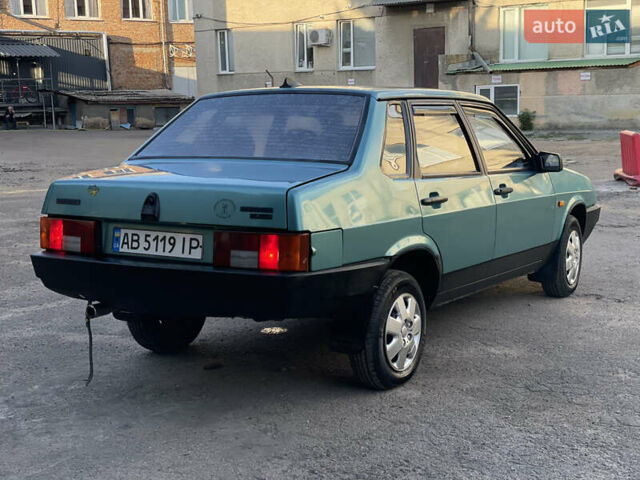 Зелений ВАЗ 21099, об'ємом двигуна 1.6 л та пробігом 45 тис. км за 1750 $, фото 8 на Automoto.ua