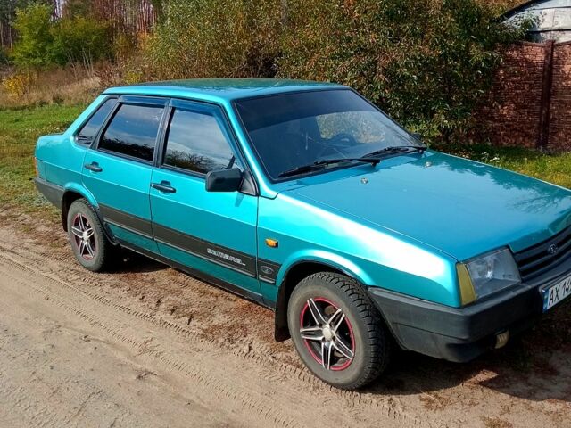 Зеленый ВАЗ 21099, объемом двигателя 1.5 л и пробегом 0 тыс. км за 1900 $, фото 1 на Automoto.ua