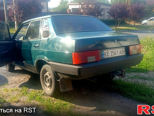 Зелений ВАЗ 21099, об'ємом двигуна 1.5 л та пробігом 250 тис. км за 1050 $, фото 1 на Automoto.ua