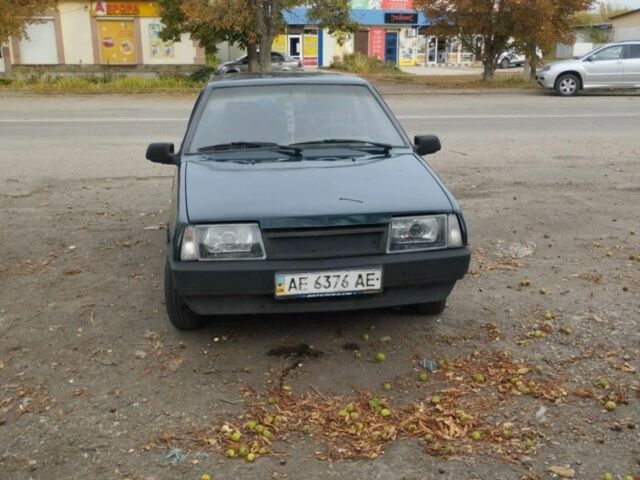 ВАЗ 21099 2000 в Новомосковске на Automoto.ua Зеленый ВАЗ 21099, объемом двигателя 1.5 л и пробегом 5 тыс. км за 1400 $, фото 1 на Automoto.ua