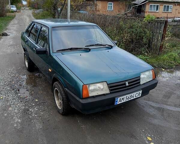 ВАЗ 21099 2000 в Бердичеве на Automoto.ua Зеленый ВАЗ 21099, объемом двигателя 1.5 л и пробегом 270 тыс. км за 1100 $, фото 8 на Automoto.ua