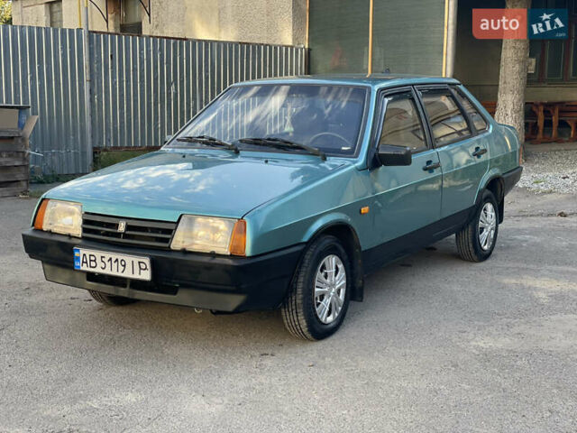 Зелений ВАЗ 21099, об'ємом двигуна 1.6 л та пробігом 45 тис. км за 1750 $, фото 1 на Automoto.ua