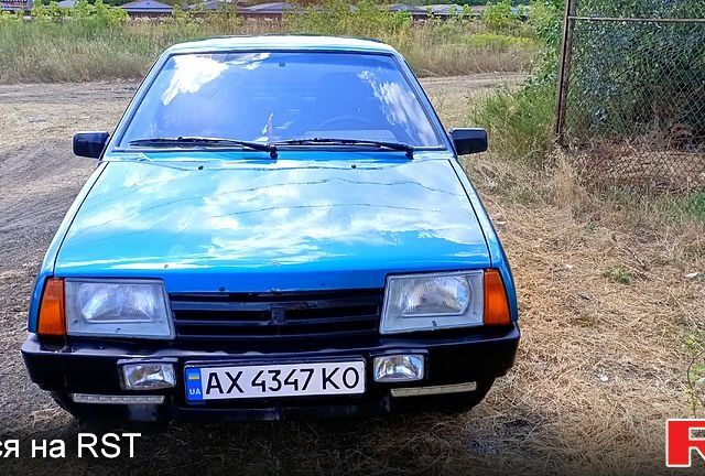 Зеленый ВАЗ 21099, объемом двигателя 1.5 л и пробегом 165 тыс. км за 1250 $, фото 1 на Automoto.ua