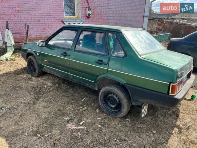 Зелений ВАЗ 21099, об'ємом двигуна 1.5 л та пробігом 57 тис. км за 609 $, фото 5 на Automoto.ua