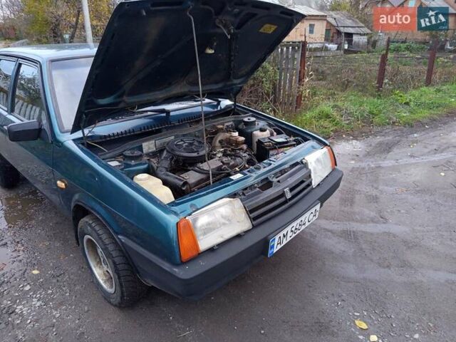 ВАЗ 21099 2000 в Бердичеве на Automoto.ua Зеленый ВАЗ 21099, объемом двигателя 1.5 л и пробегом 270 тыс. км за 1100 $, фото 16 на Automoto.ua