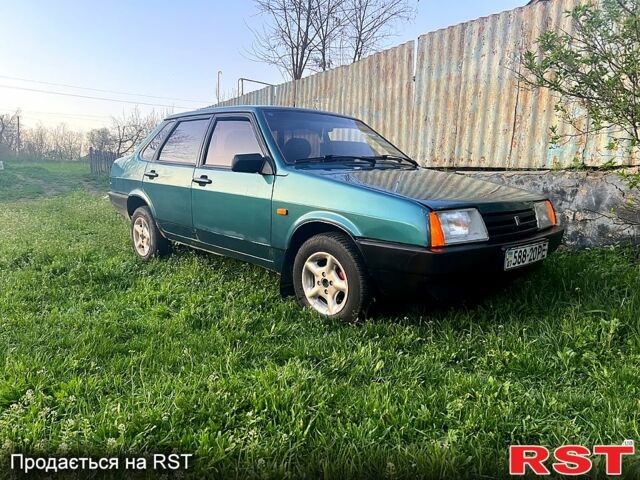 Зеленый ВАЗ 21099, объемом двигателя 1.5 л и пробегом 160 тыс. км за 1200 $, фото 4 на Automoto.ua