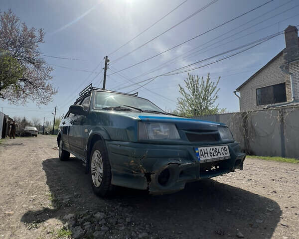 Зелений ВАЗ 21099, об'ємом двигуна 1.5 л та пробігом 192 тис. км за 1300 $, фото 1 на Automoto.ua