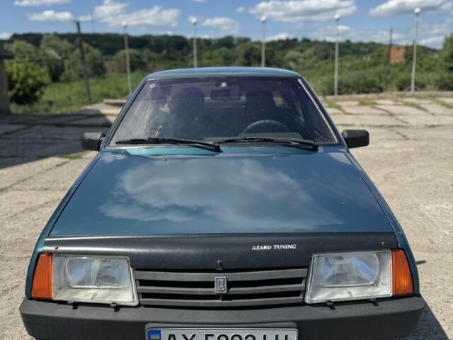 Зеленый ВАЗ 21099, объемом двигателя 1.5 л и пробегом 225 тыс. км за 1350 $, фото 1 на Automoto.ua