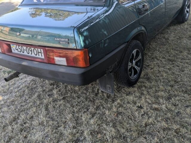 Зеленый ВАЗ 21099, объемом двигателя 1.5 л и пробегом 75 тыс. км за 2599 $, фото 4 на Automoto.ua