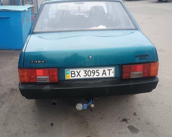 Зеленый ВАЗ 21099, объемом двигателя 1.5 л и пробегом 230 тыс. км за 1100 $, фото 6 на Automoto.ua
