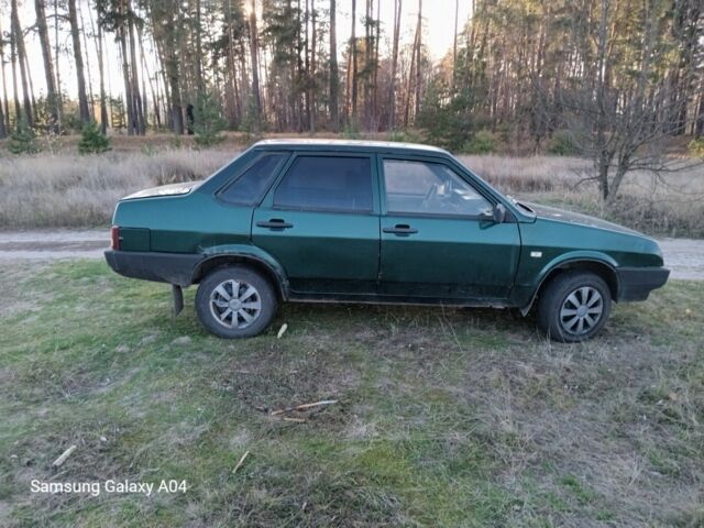 Зелений ВАЗ 21099, об'ємом двигуна 1.5 л та пробігом 300 тис. км за 1100 $, фото 2 на Automoto.ua