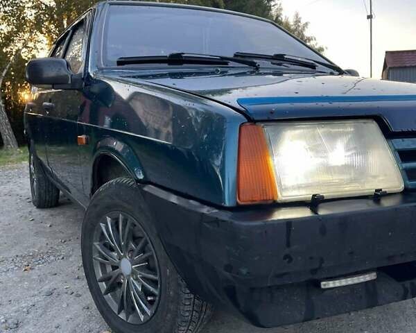 Зеленый ВАЗ 21099, объемом двигателя 1.46 л и пробегом 260 тыс. км за 1350 $, фото 1 на Automoto.ua