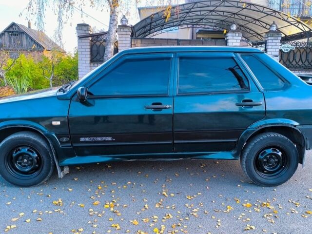 Зеленый ВАЗ 21099, объемом двигателя 1.5 л и пробегом 200 тыс. км за 950 $, фото 7 на Automoto.ua