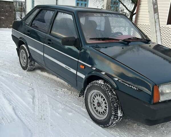 Зеленый ВАЗ 21099, объемом двигателя 1.5 л и пробегом 210 тыс. км за 1300 $, фото 10 на Automoto.ua