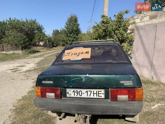 Зеленый ВАЗ 21099, объемом двигателя 1.5 л и пробегом 145 тыс. км за 1000 $, фото 3 на Automoto.ua