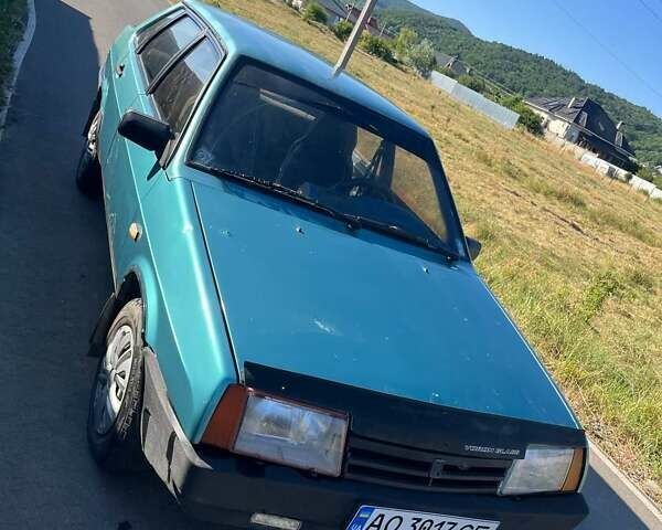 Зеленый ВАЗ 21099, объемом двигателя 1.5 л и пробегом 290 тыс. км за 1100 $, фото 4 на Automoto.ua