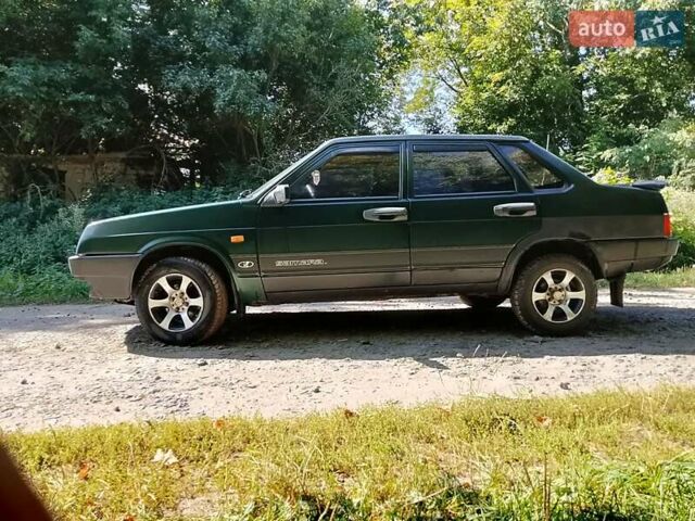 Зелений ВАЗ 21099, об'ємом двигуна 1.5 л та пробігом 200 тис. км за 1420 $, фото 5 на Automoto.ua