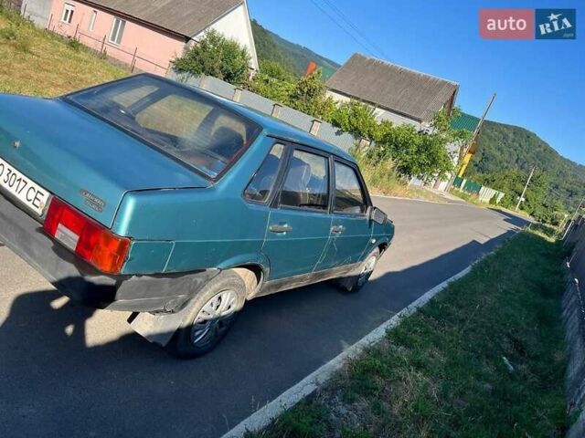Зеленый ВАЗ 21099, объемом двигателя 1.5 л и пробегом 290 тыс. км за 1100 $, фото 5 на Automoto.ua
