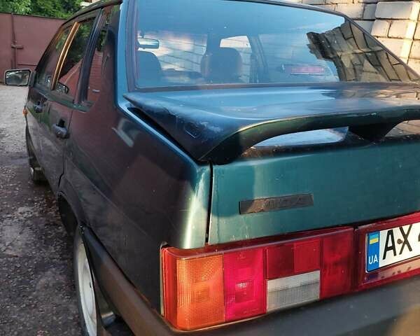 Зеленый ВАЗ 21099, объемом двигателя 1.6 л и пробегом 200 тыс. км за 1250 $, фото 1 на Automoto.ua