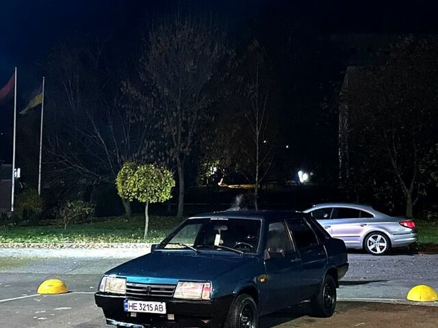 Зелений ВАЗ 21099, об'ємом двигуна 1.5 л та пробігом 300 тис. км за 1500 $, фото 2 на Automoto.ua