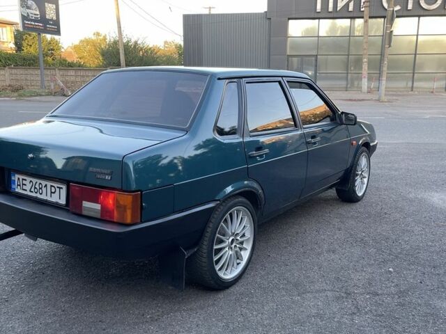 Зеленый ВАЗ 21099, объемом двигателя 1.5 л и пробегом 70 тыс. км за 3100 $, фото 5 на Automoto.ua