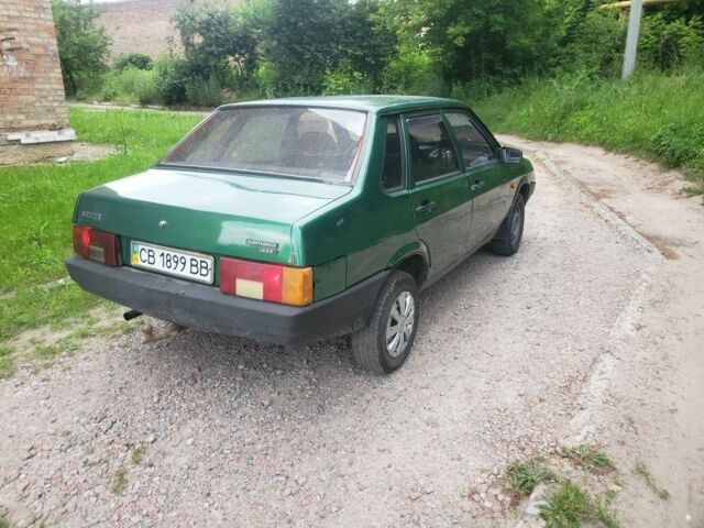Зелений ВАЗ 21099, об'ємом двигуна 0 л та пробігом 100 тис. км за 1000 $, фото 6 на Automoto.ua