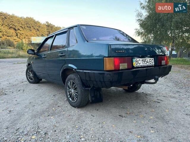 Зеленый ВАЗ 21099, объемом двигателя 1.46 л и пробегом 260 тыс. км за 1350 $, фото 16 на Automoto.ua