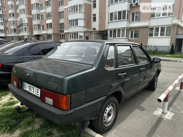 Зелений ВАЗ 21099, об'ємом двигуна 1.5 л та пробігом 100 тис. км за 2000 $, фото 9 на Automoto.ua