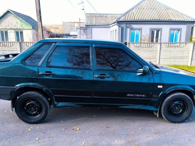 Зеленый ВАЗ 21099, объемом двигателя 1.5 л и пробегом 200 тыс. км за 950 $, фото 8 на Automoto.ua