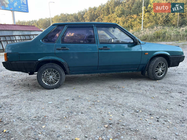 Зеленый ВАЗ 21099, объемом двигателя 1.46 л и пробегом 296 тыс. км за 1200 $, фото 5 на Automoto.ua