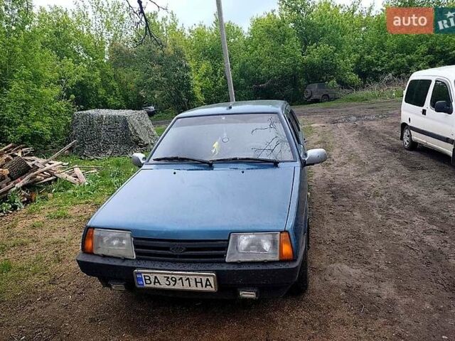 Зеленый ВАЗ 21099, объемом двигателя 1.5 л и пробегом 368 тыс. км за 1180 $, фото 1 на Automoto.ua