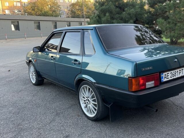 Зеленый ВАЗ 21099, объемом двигателя 1.5 л и пробегом 70 тыс. км за 3100 $, фото 4 на Automoto.ua