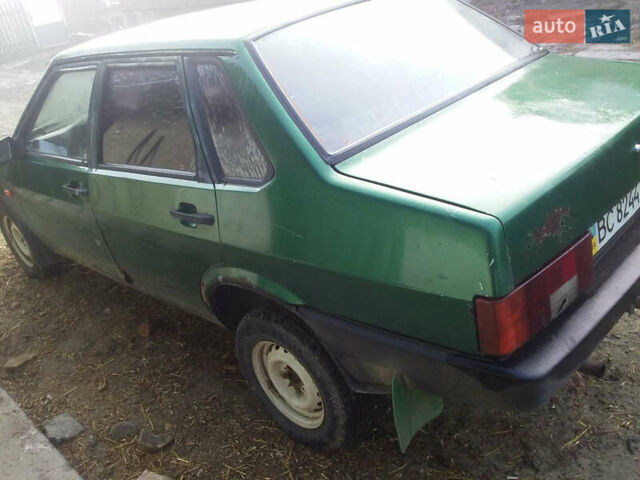Зелений ВАЗ 21099, об'ємом двигуна 1.5 л та пробігом 11 тис. км за 500 $, фото 2 на Automoto.ua