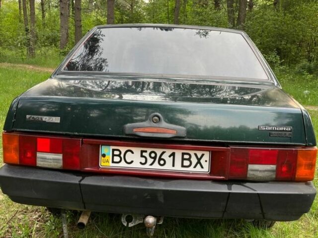 Зеленый ВАЗ 21099, объемом двигателя 1.5 л и пробегом 202 тыс. км за 1100 $, фото 4 на Automoto.ua