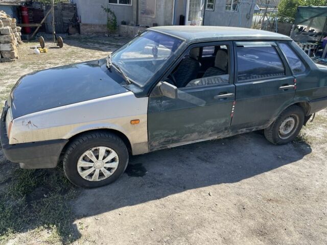 Зеленый ВАЗ 21099, объемом двигателя 1.5 л и пробегом 1 тыс. км за 600 $, фото 5 на Automoto.ua