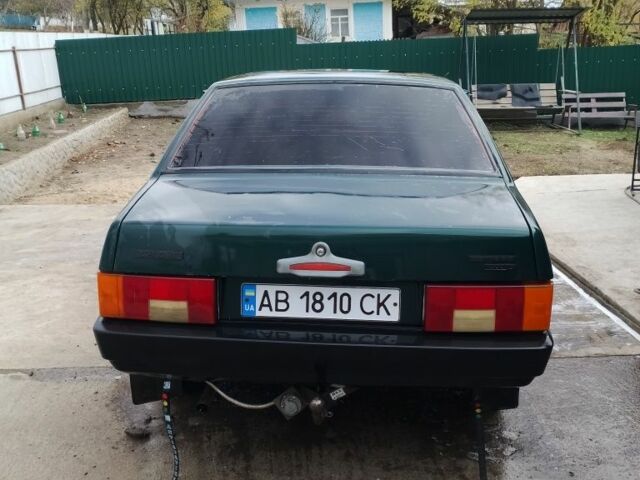 Зелений ВАЗ 21099, об'ємом двигуна 1.5 л та пробігом 2 тис. км за 1300 $, фото 1 на Automoto.ua