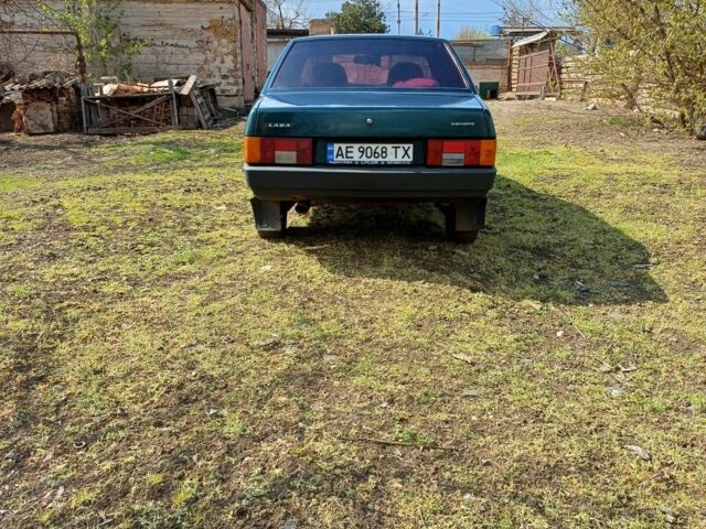 Зеленый ВАЗ 21099, объемом двигателя 1.5 л и пробегом 204 тыс. км за 1650 $, фото 4 на Automoto.ua
