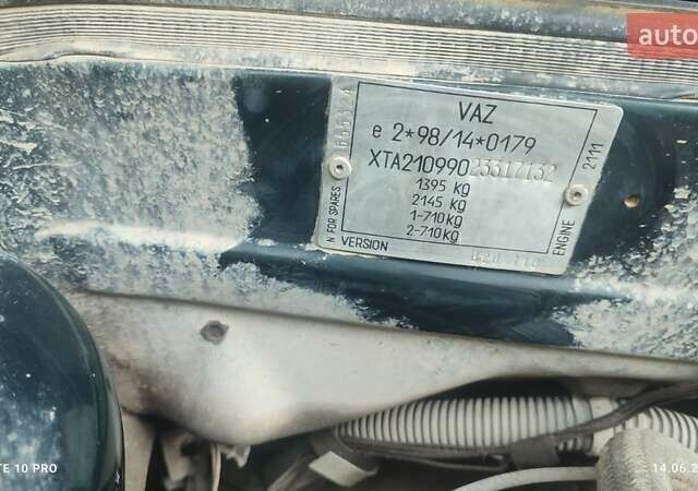 Зелений ВАЗ 21099, об'ємом двигуна 1.5 л та пробігом 201 тис. км за 900 $, фото 8 на Automoto.ua