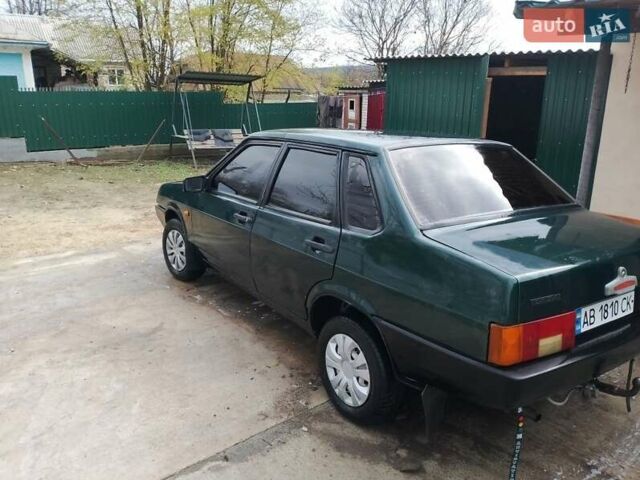Зелений ВАЗ 21099, об'ємом двигуна 1.5 л та пробігом 230 тис. км за 1300 $, фото 3 на Automoto.ua