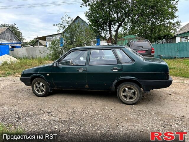 Зеленый ВАЗ 21099, объемом двигателя 1.5 л и пробегом 45 тыс. км за 1150 $, фото 3 на Automoto.ua