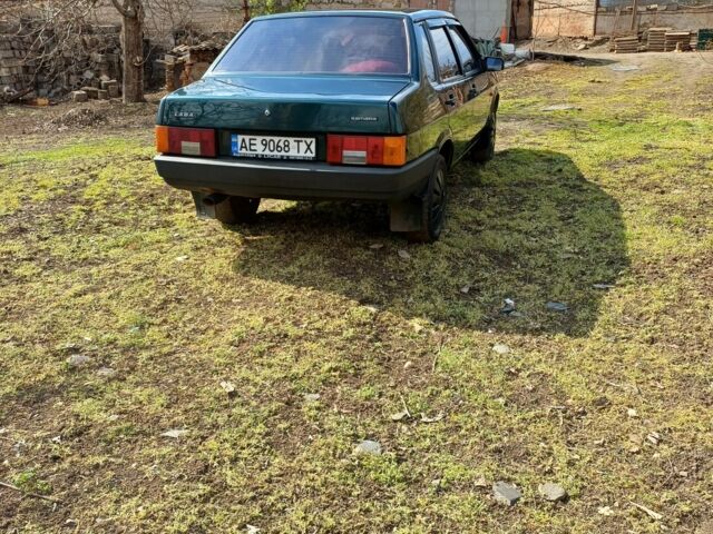 Зеленый ВАЗ 21099, объемом двигателя 1.5 л и пробегом 204 тыс. км за 1650 $, фото 5 на Automoto.ua