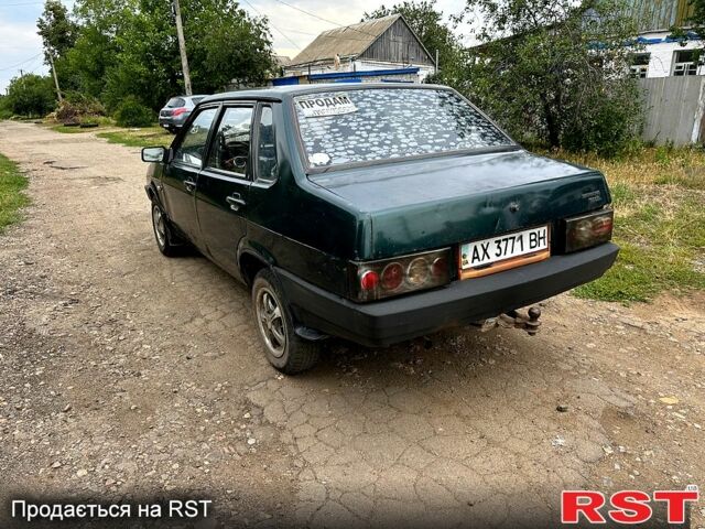 Зеленый ВАЗ 21099, объемом двигателя 1.5 л и пробегом 45 тыс. км за 1150 $, фото 4 на Automoto.ua
