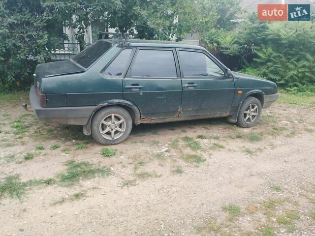 Зеленый ВАЗ 21099, объемом двигателя 1.5 л и пробегом 232 тыс. км за 1000 $, фото 4 на Automoto.ua