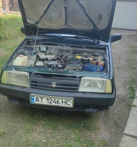 Зелений ВАЗ 21099, об'ємом двигуна 1.5 л та пробігом 201 тис. км за 900 $, фото 1 на Automoto.ua