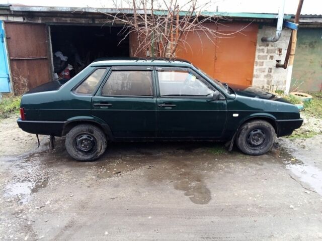 Зеленый ВАЗ 21099, объемом двигателя 1.5 л и пробегом 1 тыс. км за 1774 $, фото 2 на Automoto.ua