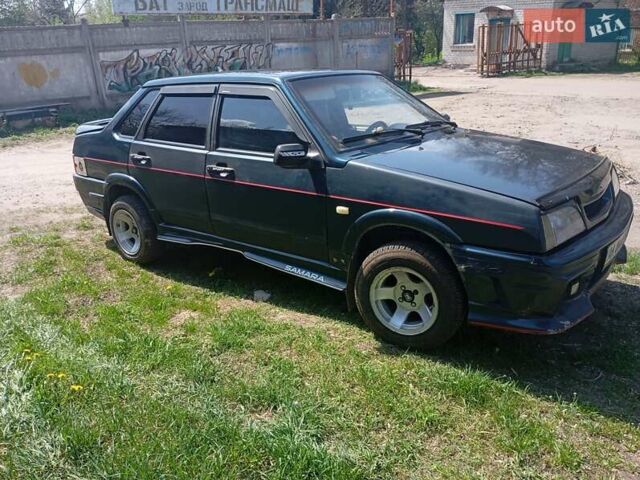 Зеленый ВАЗ 21099, объемом двигателя 1.5 л и пробегом 268 тыс. км за 1550 $, фото 2 на Automoto.ua